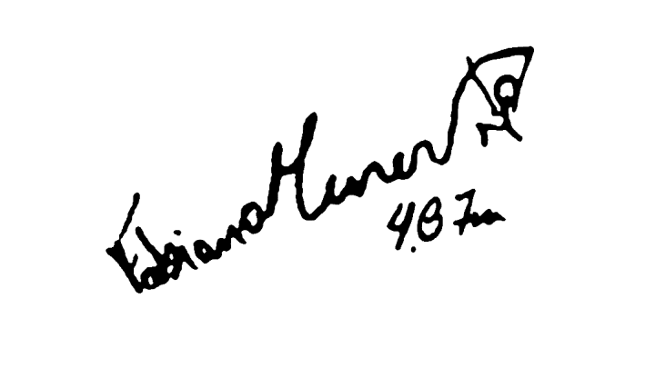 autografo Fabiana Murer