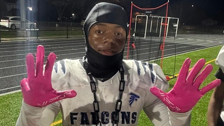 Senior Kaivohn "Sonic" Pitts had nine rushing touchdowns in Health Sciences' 76-3 win over Hamburg on Friday. Pitts' TD total tied the state record for most in a single game. Senior Kaivohn "Sonic" Pitts had nine rushing touchdowns in Health Sciences' 76-3 win over Hamburg on Friday. Pitts' TD total tied the state record for most in a single game.