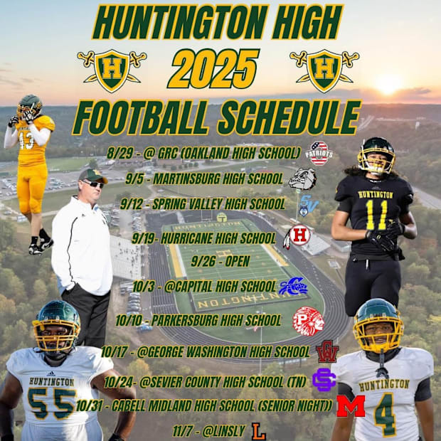 Huntington recently released its 2025 football schedule 