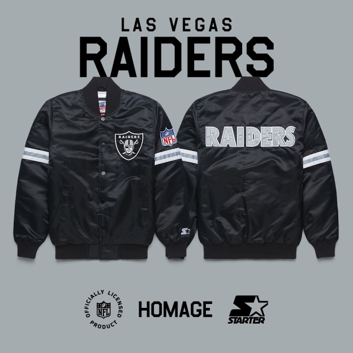 Every Las Vegas Raiders Fan Needs This Amazing Starter Jacket