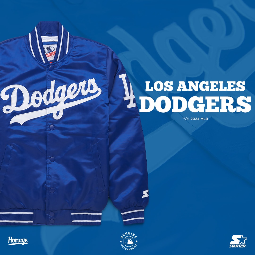 Starter dodgers jacket clearance