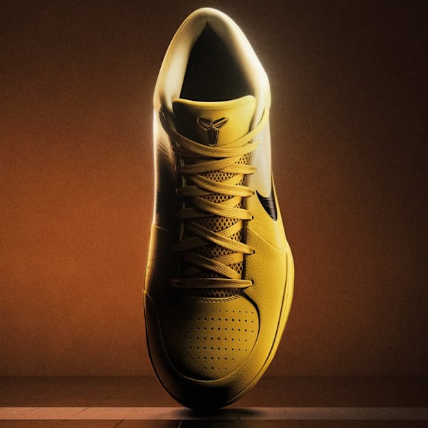 Site view of the Nike Kobe 4 Protro "Chlblic" Color.