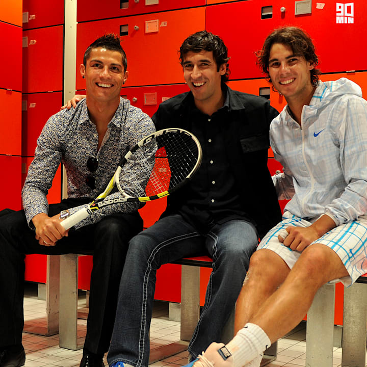 Ronaldo, Raul et Nadal.