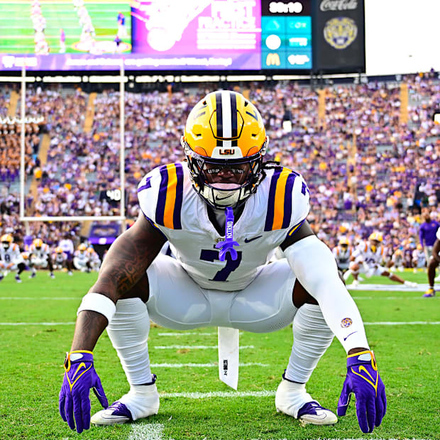 LSU Tigers Football: Harold Perkins.