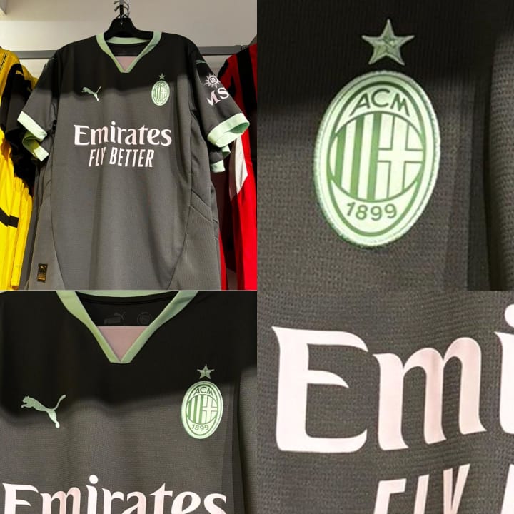 Maillot AC Milan.