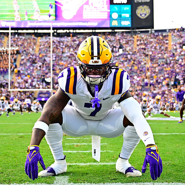 LSU Tigers Football: Harold Perkins.