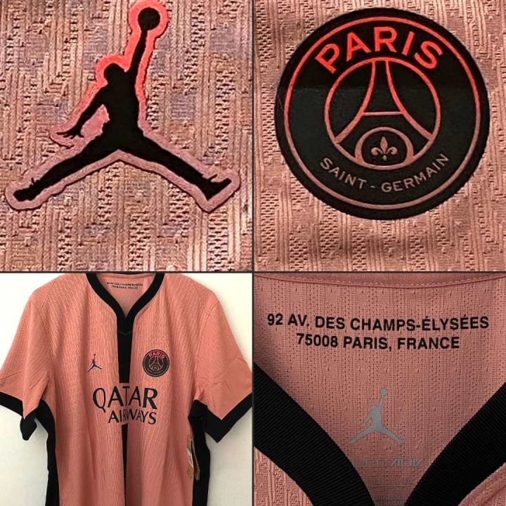 Le nouveau maillot third du PSG.