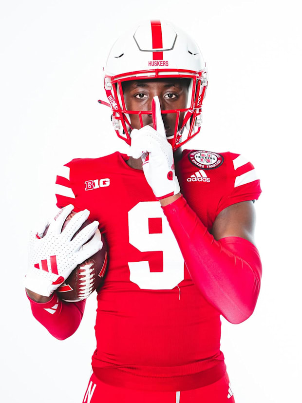 2026 Edge prospect Kamron Wilson on his official visit to Nebraska. 