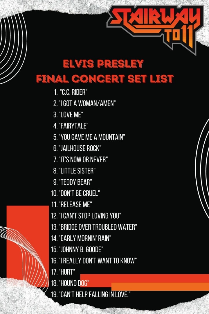 Stairway to 11 tracklist