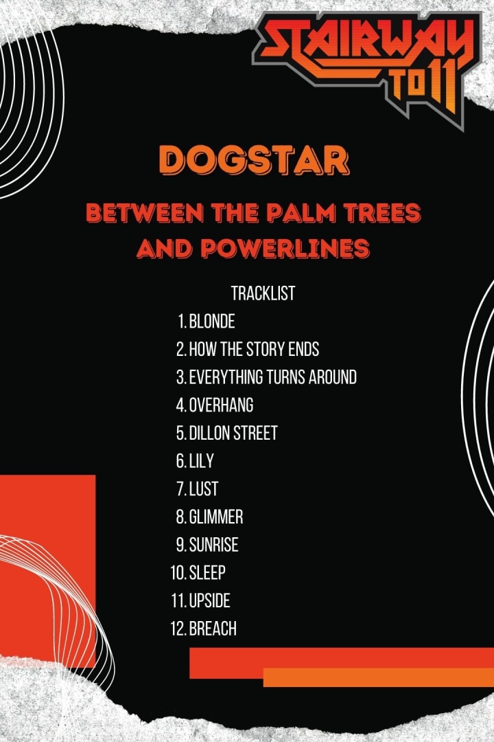 Dogstar tracklist