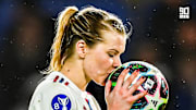 Ada Hegerberg, rayonnante face au PSG.