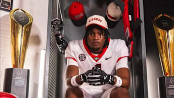 2026 prospect Tyriq Green during a visit to the University of Georgia