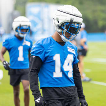 Detroit Lions wide receiver Amon-Ra St. Brown.