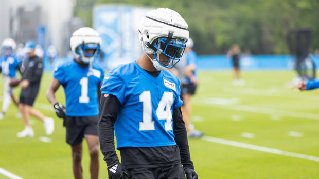 Detroit Lions wide receiver Amon-Ra St. Brown