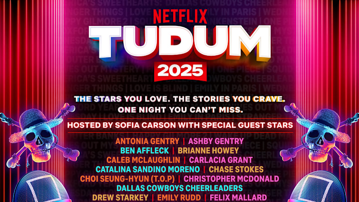 Netflix Tudum 2025 live event lineup via Netflix