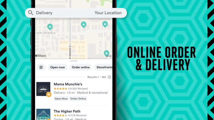 Weedmaps: Innovative Online Ordering and Delivery