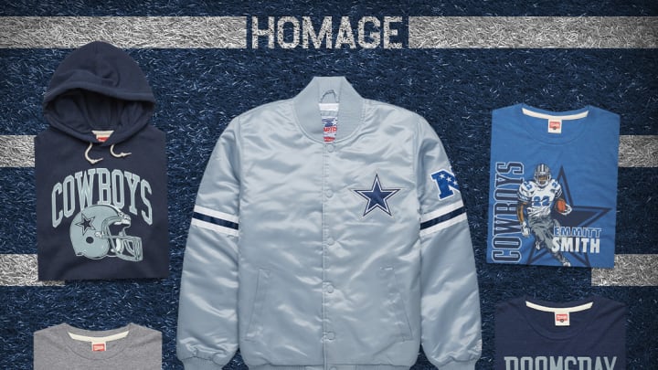Dallas Cowboys merchandise from HOMAGE