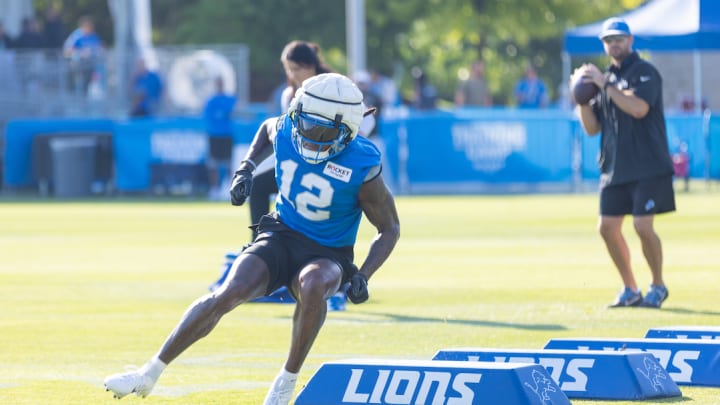 Detroit Lions wide receiver Daurice Fountain.