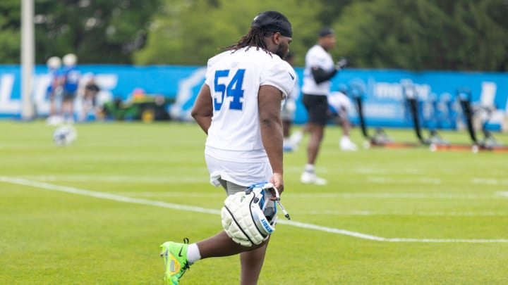 Detroit Lions defensive tackle Alim McNeill.