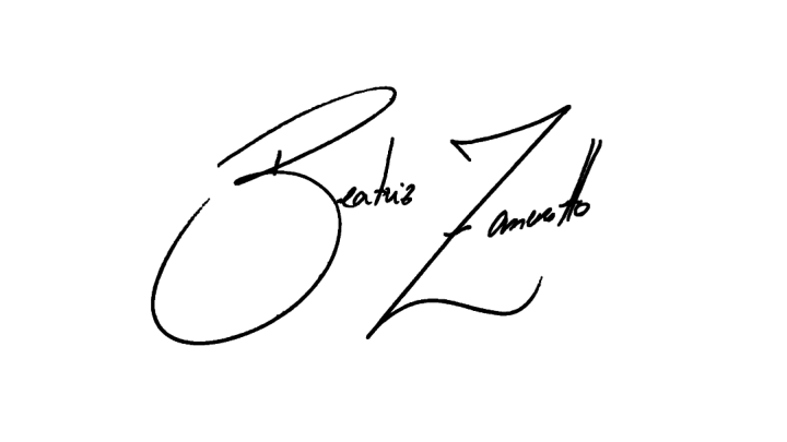Autografo Bia Zaneratto