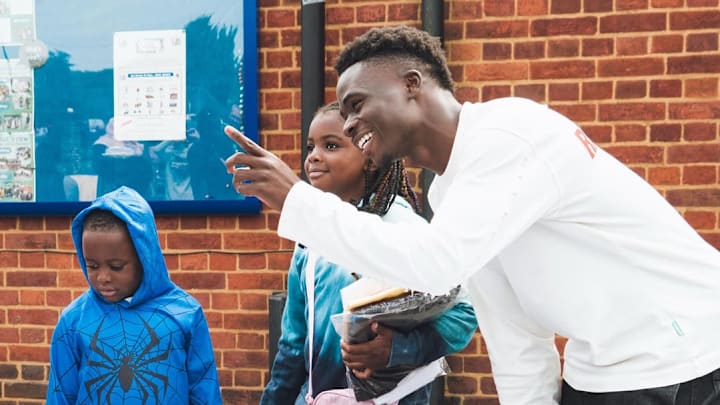 Bukayo Saka is an icon on-and-off the football pitch.