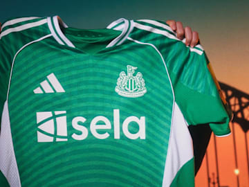 Newcastle are green once more for 2025/26.