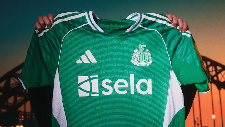 Newcastle are green once more for 2025/26.