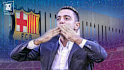 L'entraîneur du FC Barcelone Xavi va jouer son premier gros match contre le Real.