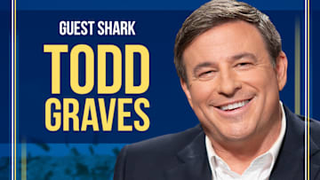 From Sauce Boss to SHARK TANK! Raising Cane’s Owner TODD GRAVES Joins the Season 16 Cast, Premiering October 18. Image Credit to Raising Cane's. 