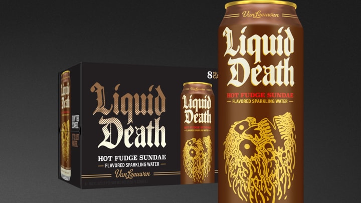 New Liquid Death Hot Fudge Sundae Sparkling Water