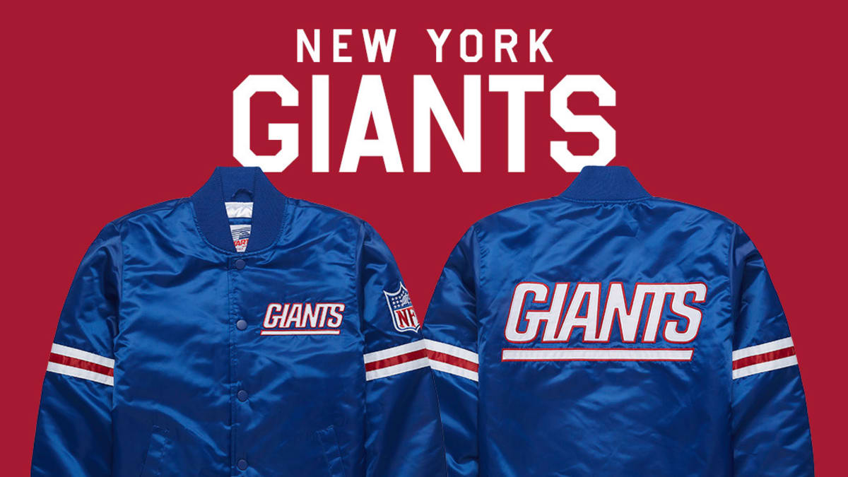 Ny giants starter jacket shop