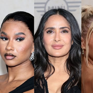 Jordan Chiles, Salma Hayek, Olivia Dunne, Lauren Chan