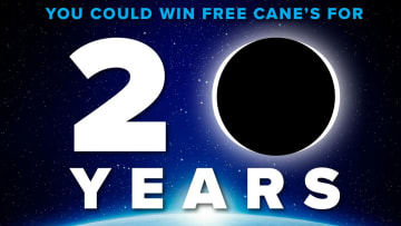 Raising Cane's Solar Eclipse Promo. Image Credit to Raising Cane's. 