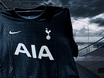 Tottenham's new away kit.