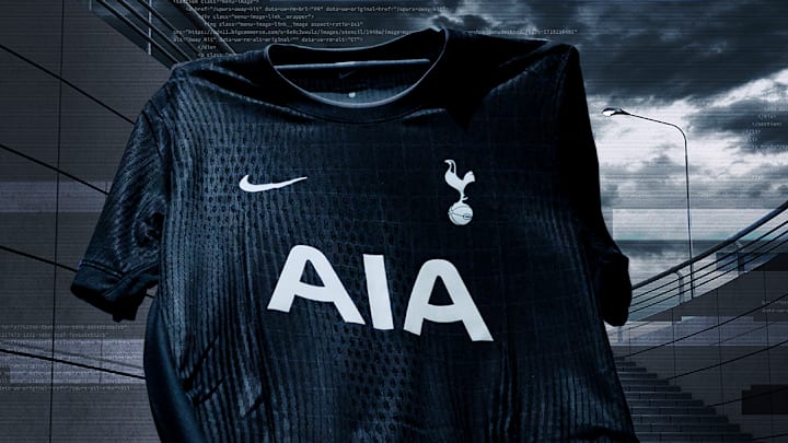 Tottenham's new away kit. Tottenham's new away kit.