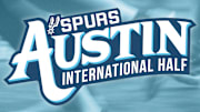 A first look at the Spurs Austin International Half Marathon logo after the San Antonio Spurs became the first NBA franchise to hold naming rights to a half marathon.