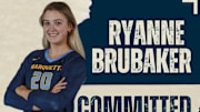 Ryanne Brubaker committed to play volleyball at Marquette University. She is a junior at Grundy Center in Iowa.