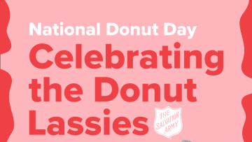 Story Opportunity: How a Donut Says A Lot About You According to Experts. Image Credit to The Salvation Army. 