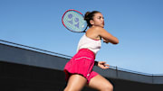 Jasmine Paolini wears ASICS' new New York Collection.