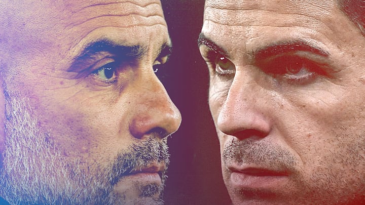 Pep Guardiola and Mikel Arteta are going head-to-head for the title.