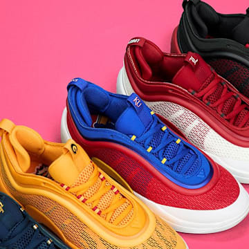 Adidas designed player-exclusive colorways of Donovan Mitchell's signature sneaker for NCAA teams.