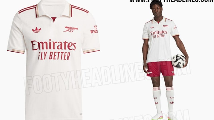 Le maillot third d'Arsenal.