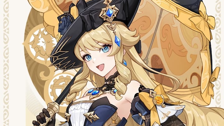 Genshin Impact artwork showing Navia.