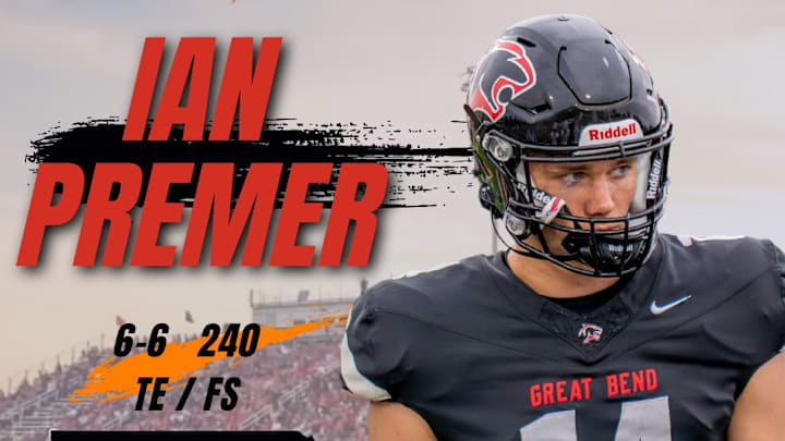 Ian Premer of Great Bend in Kansas was named the Gatorade Player of the Year.