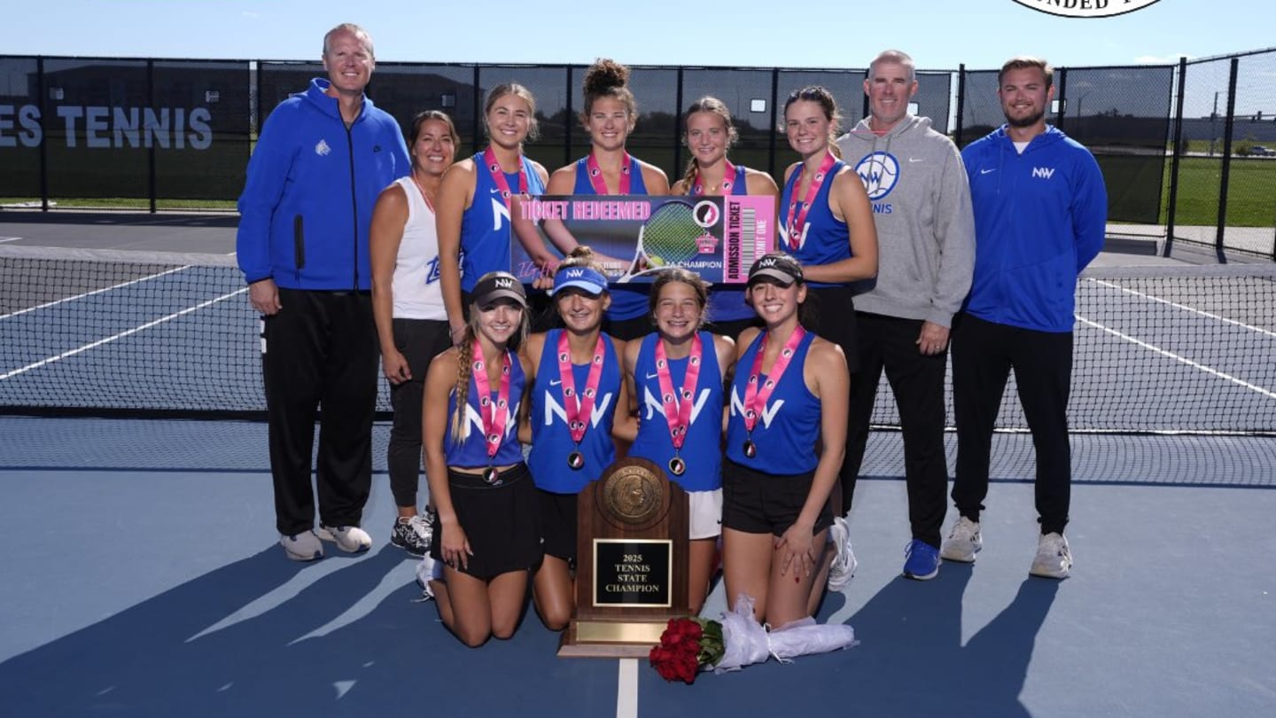 Cedar Rapids Xavier Waukee Northwest Complete State Tennis Sweeps