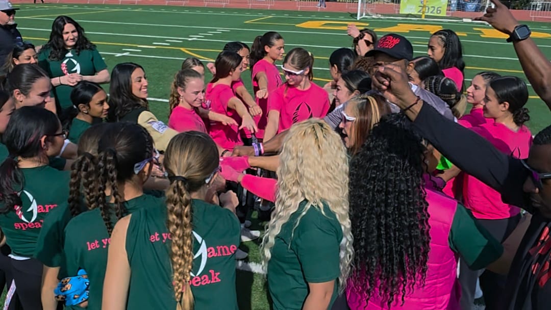 Fifty female athletes gathered at San Bruno High School on Feb. 7 for the 7th Annual Grrridiron Girls High School Showcase.