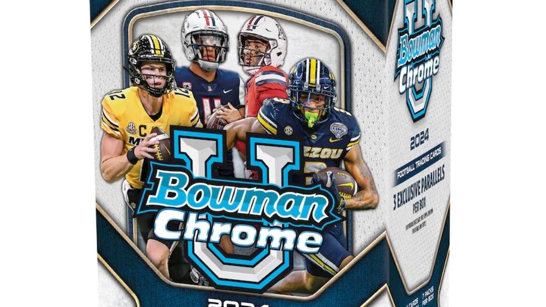 Reid's Rips: 2024 Bowman University Chrome Football Blaster Box