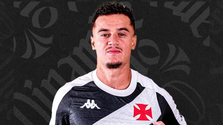 Coutinho, meio-campista do Vasco em 2024