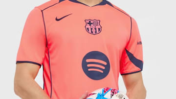 Barcelona's leaked 2025/26 third kit.