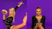 LSU Tigers gymnastics team members Olivia Dunne, Sierra Ballard